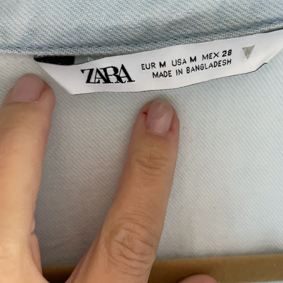 Cute Zara light denim romper - Picture 3 of 3